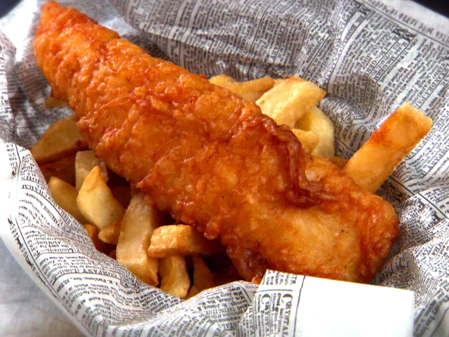 Authentic Fish and Chips