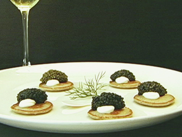 Aaron Sanchez: Caviar Sampler