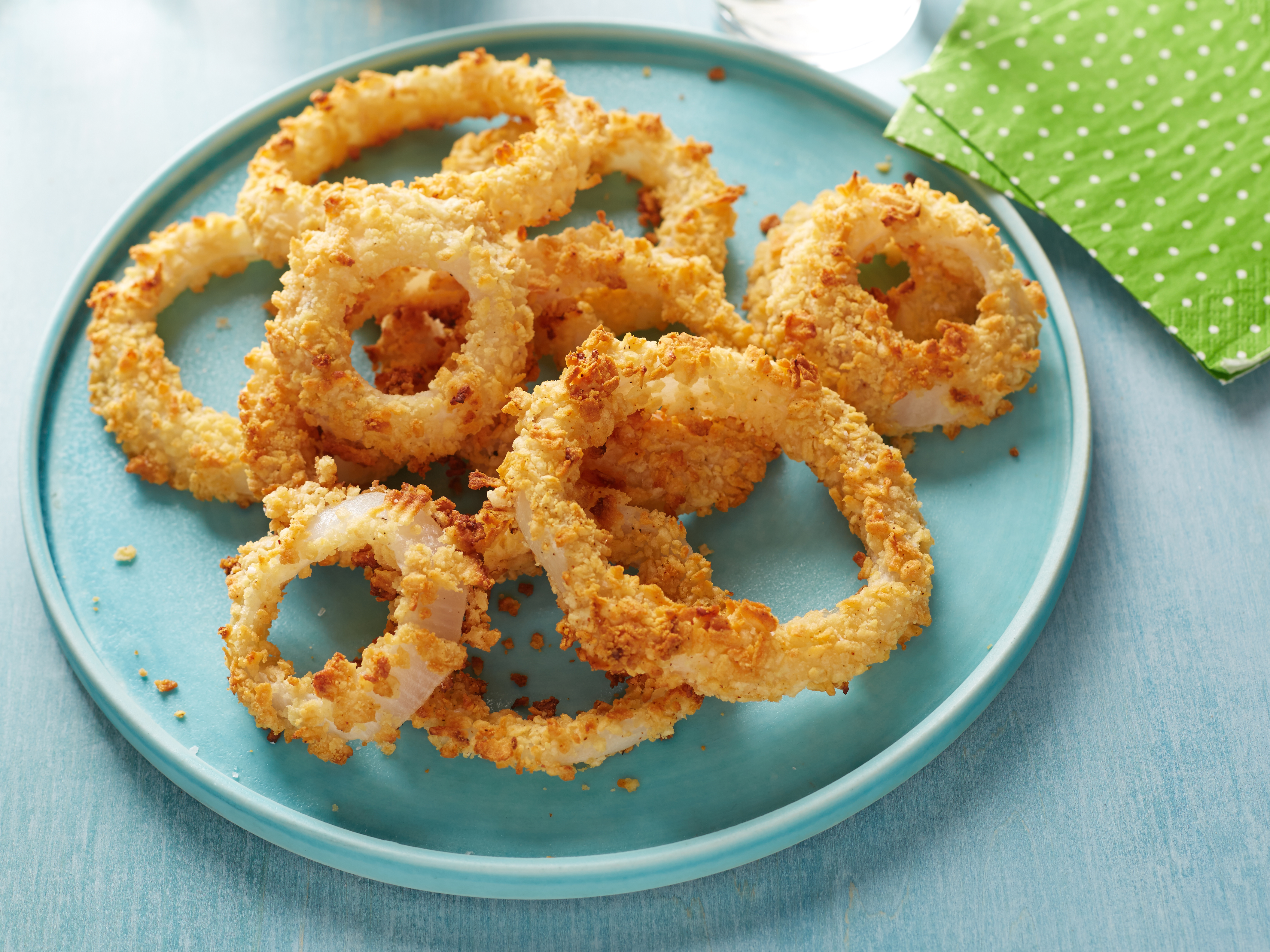 Baked Onion Rings - Healthier Steps