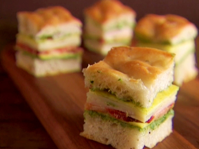 Mini Italian Club Sandwiches Recipe | Giada De Laurentiis | Food Network