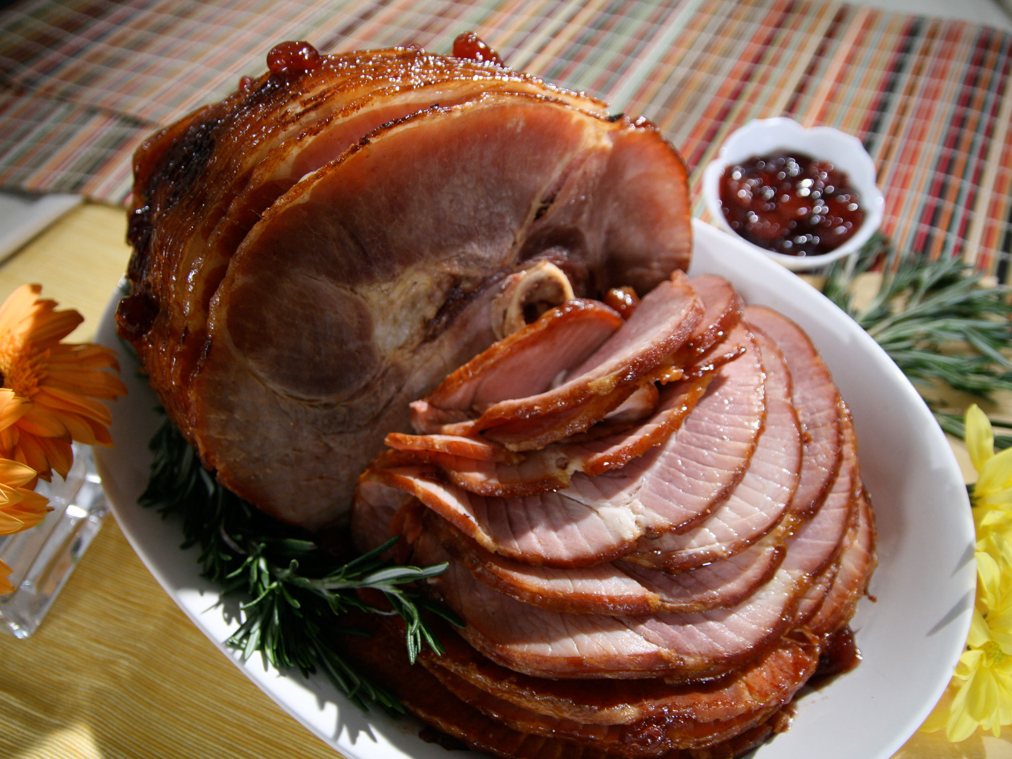 Holiday Spiced Glazed Ham Recipe - Serendipity And Spice