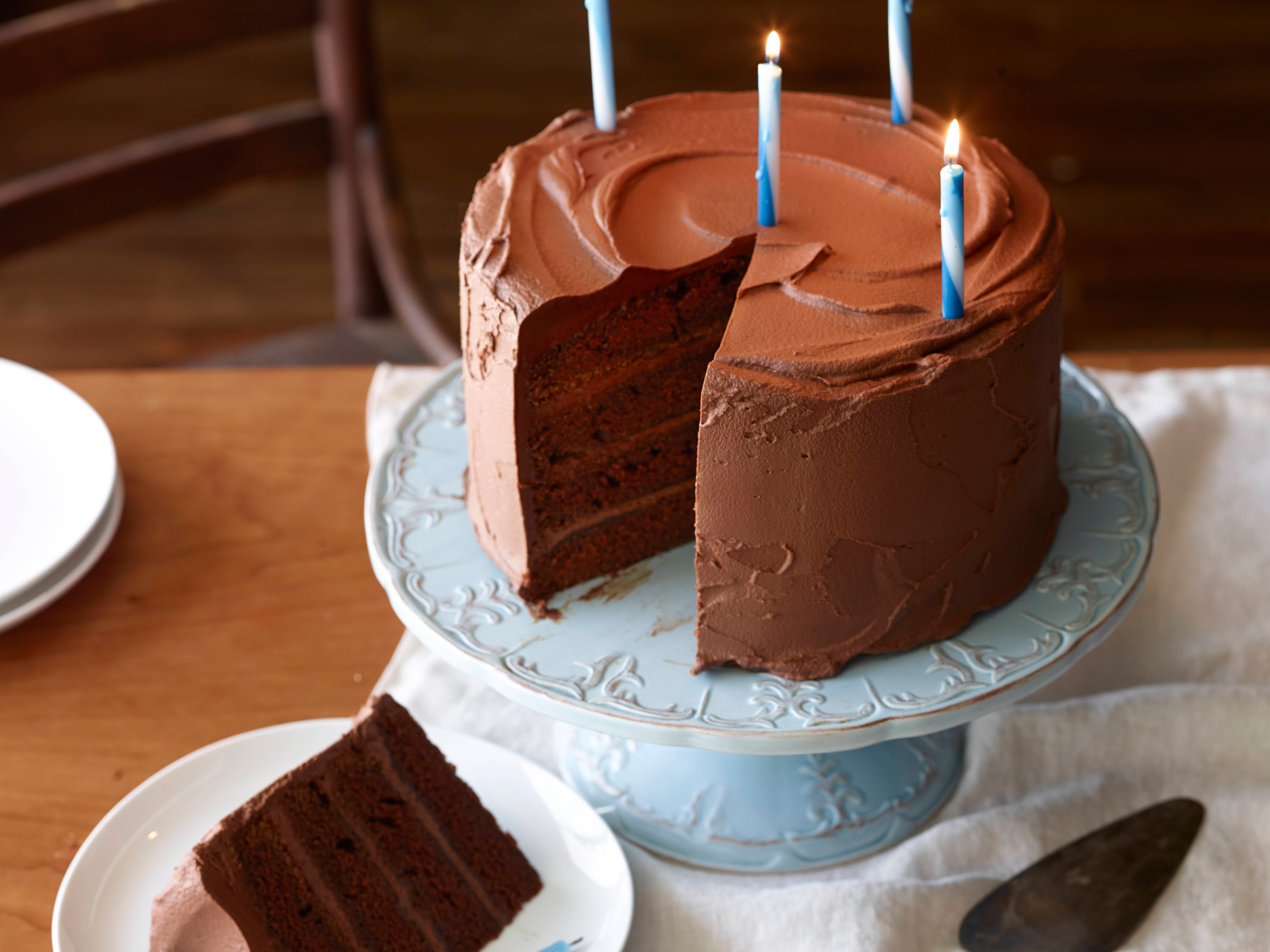 Big Chocolate Birthday Cake Recipe