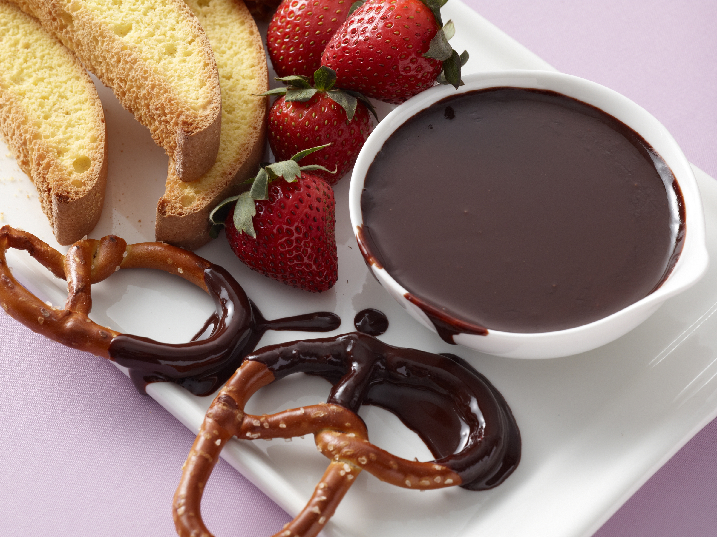 Instant Pot Chocolate Fondue - Melted Chocolate for Dipping Food & Fruit