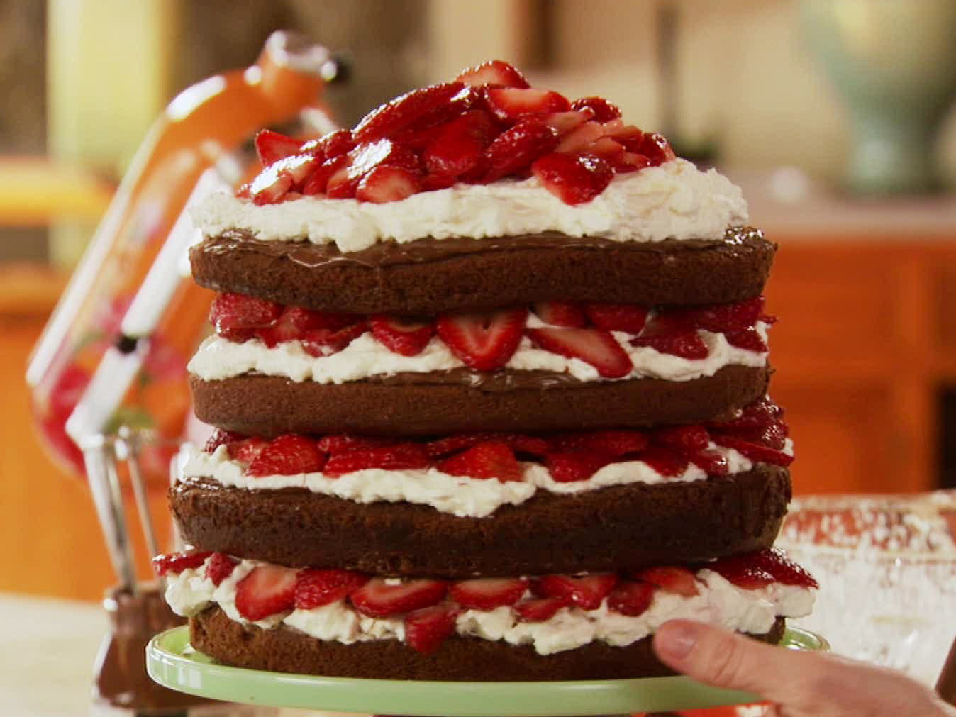 Chocolate Covered Strawberry Layer Cake - Life Love and Sugar
