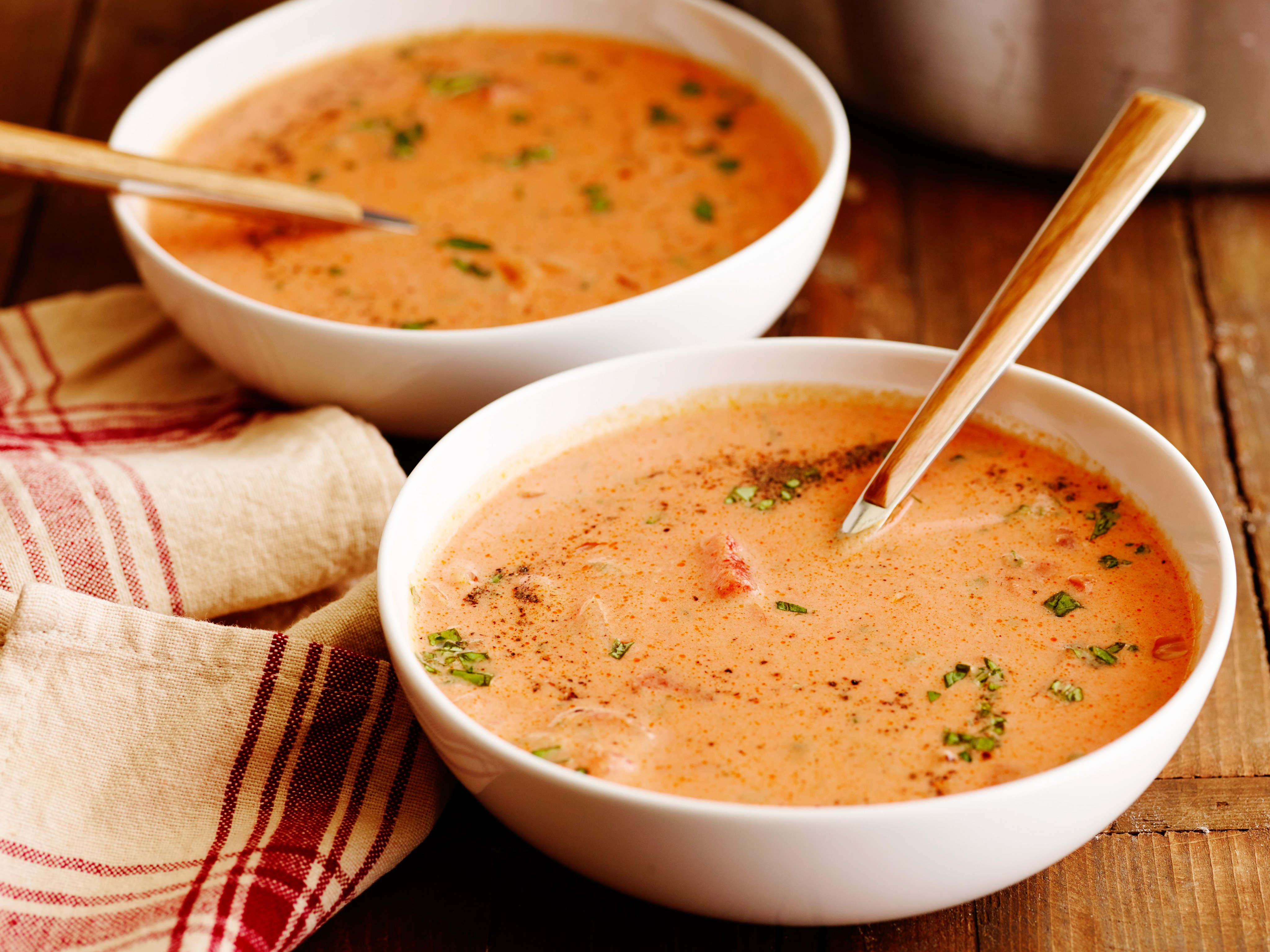 The Yellow Deli - Fresh creamy tomato basil soup. Your