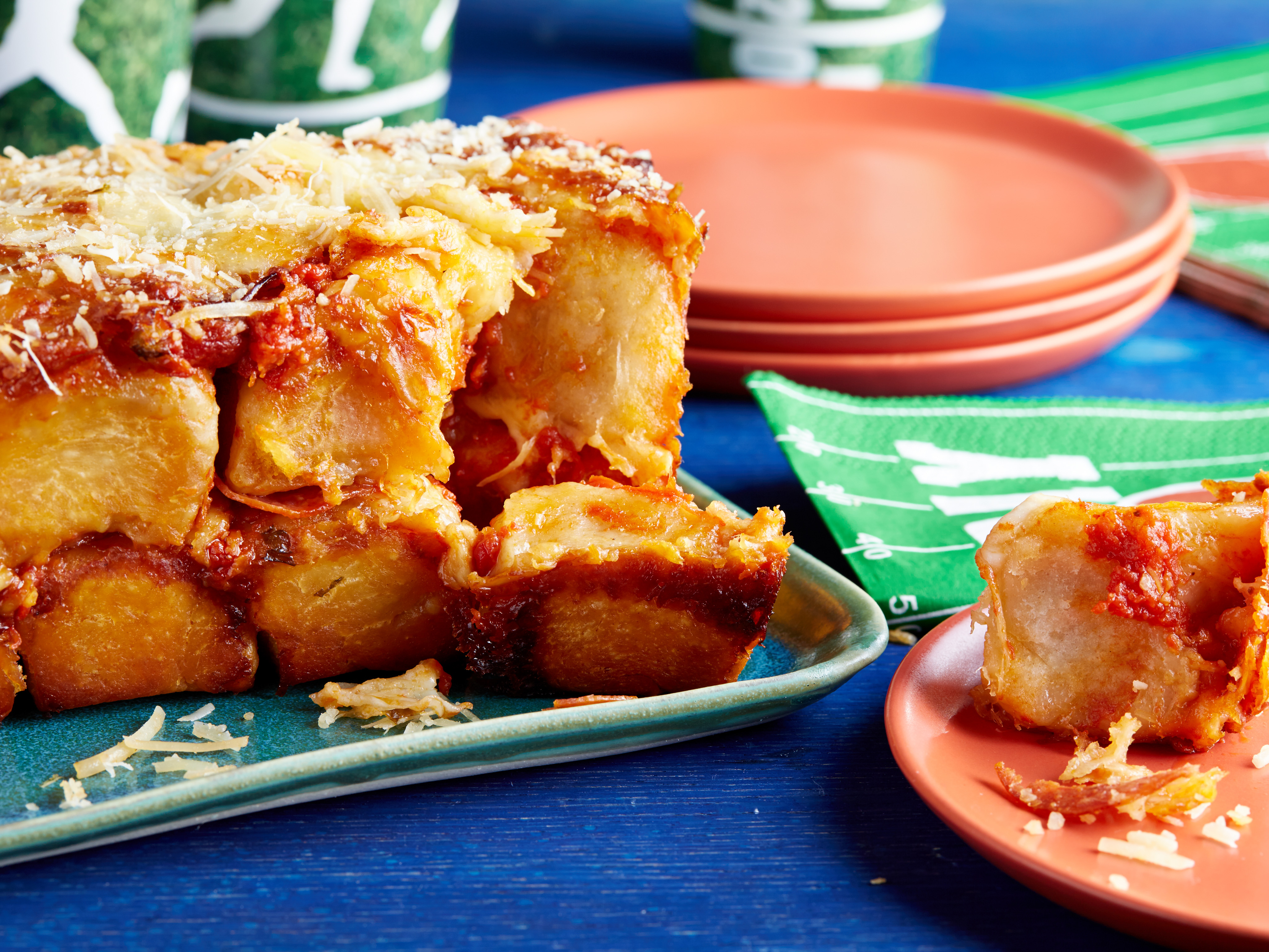 pull apart pizza bread loaf