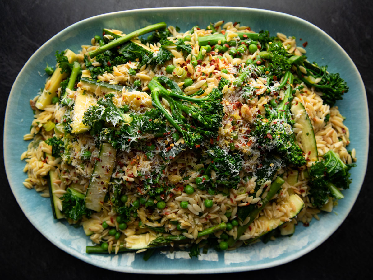 Very Green Orzotto Recipe | Ree Drummond | Food Network