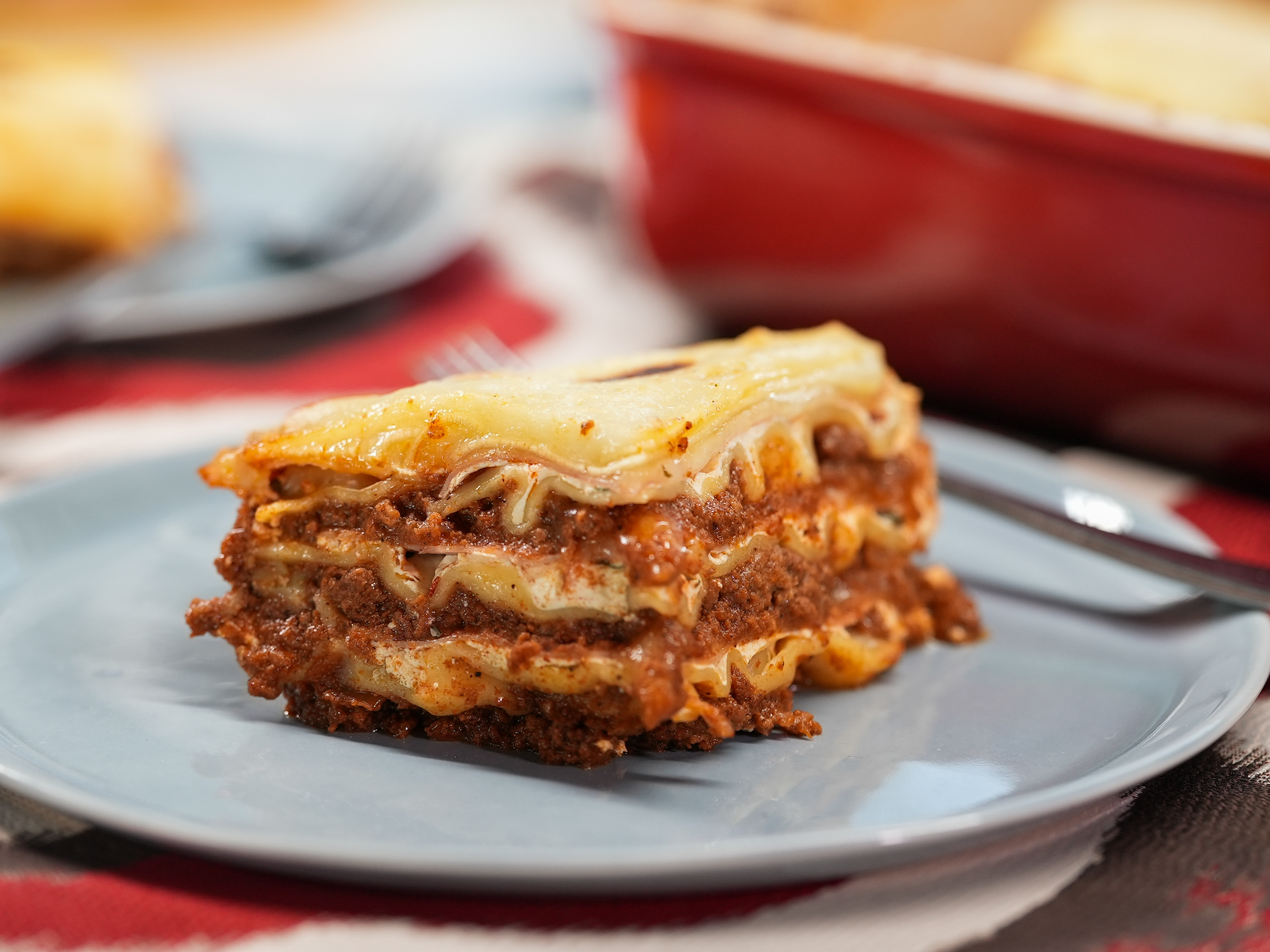 Super Cheesy Hometown Lasagna Recipe | Katie Lee Biegel | Food Network