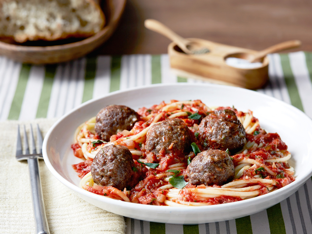 Spaghetti And Meatballs Recipe Rachael Ray Food Network