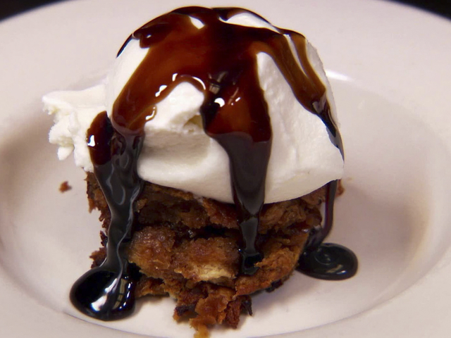 'Jack and Coke' Bread Pudding
