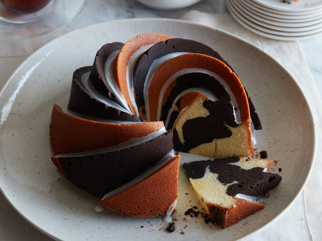 Chocolate Vanilla Swirl Bundt Cake Recipe Food Network Kitchen Food Network