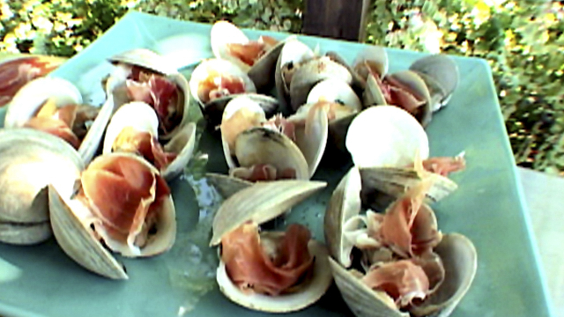 Chickenclam Shell Are Clams On The Half Shell Raw